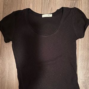 Rag & Bone Ribbed black T